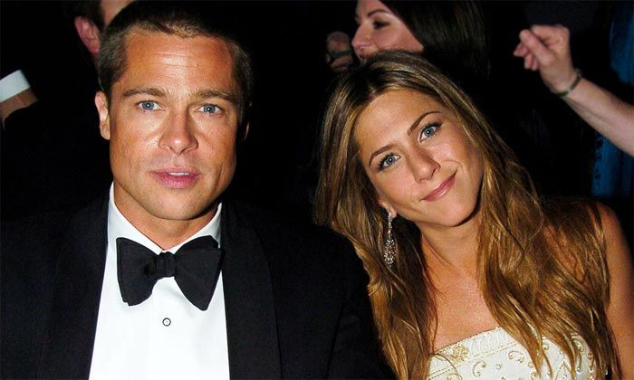 Jennifer Aniston y Brad Pitt