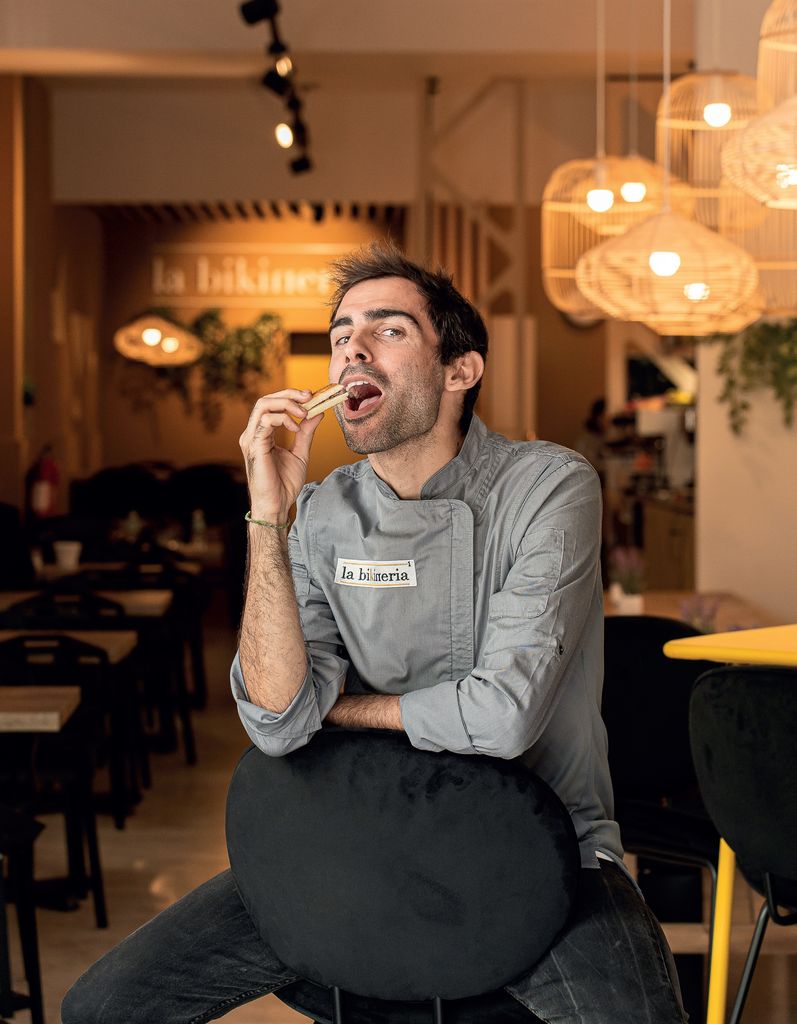 El chef Joan Gurguí, en uno de sus restaurantes