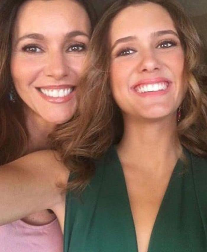 Arancha del Sol y su hija Lucía