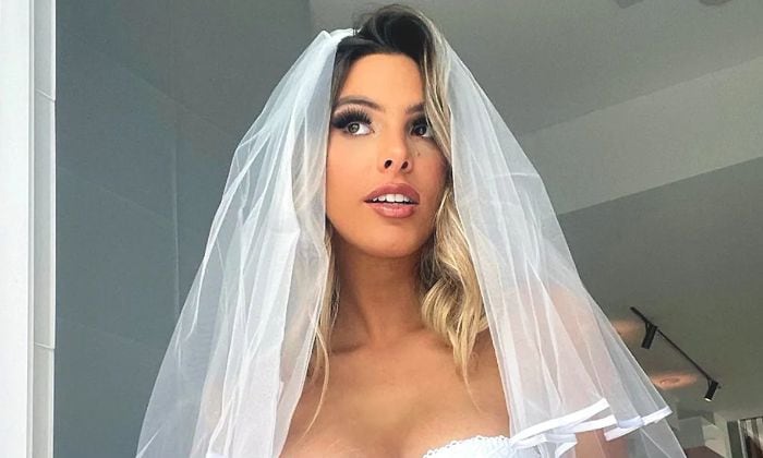 Lele Pons se viste de 'novia'