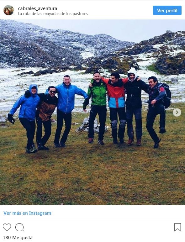 Mario Casas Picos de Europa