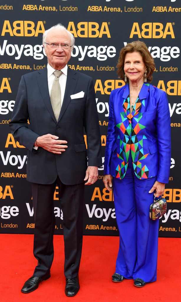 the king and queen of sweden attended the first performance of quot abba voyage quot on may 26