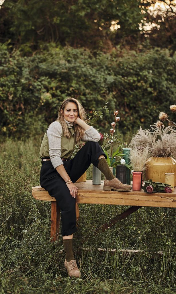 Clara Matossian Falcó y su trabajo como jardinera. LIVING