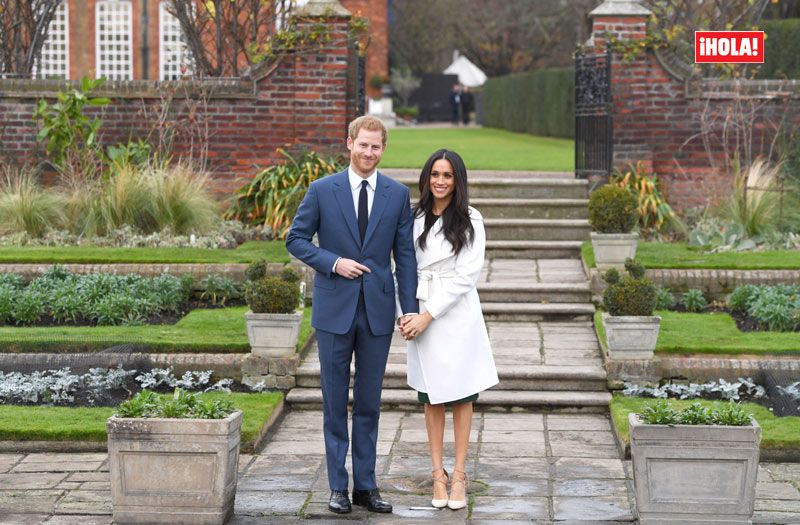 Meghan Markle y el príncipe Harry 