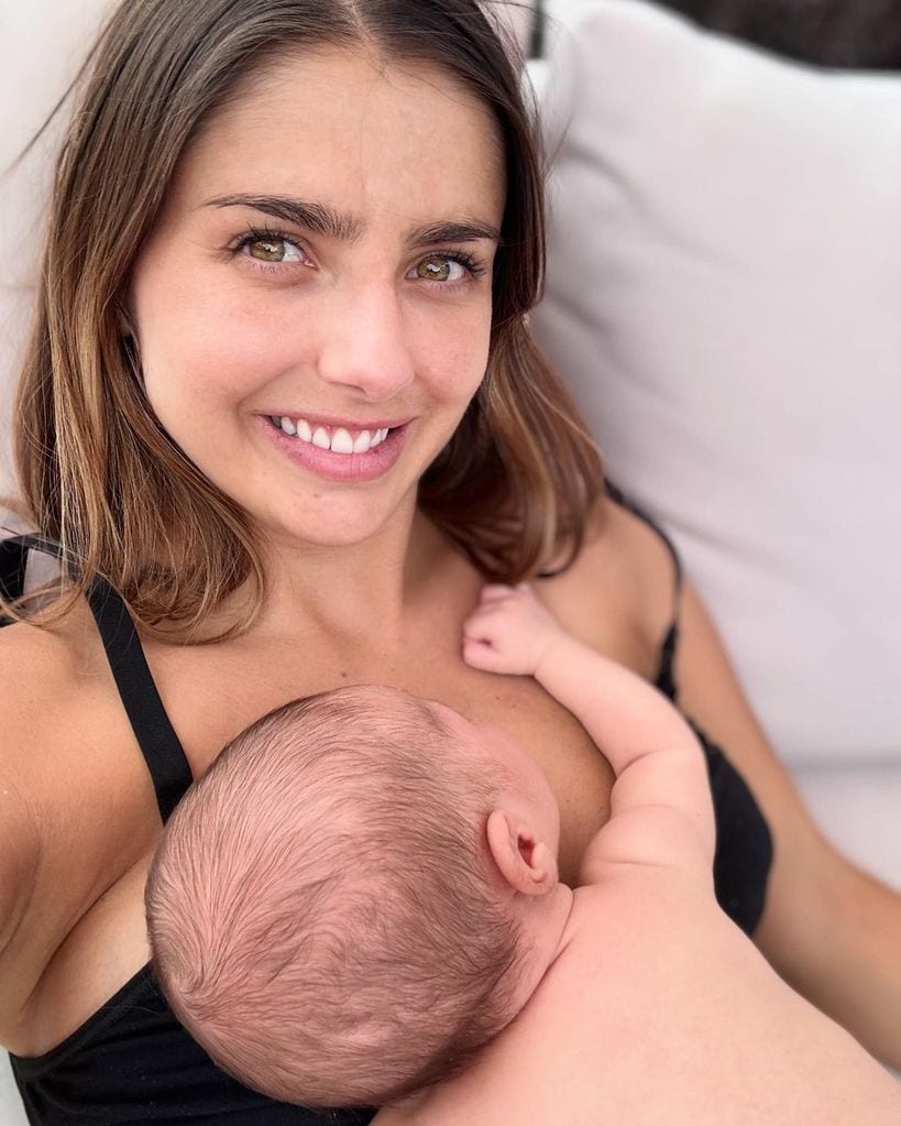 Michelle está disfrutando mucho esta nueva etapa como mamá. 