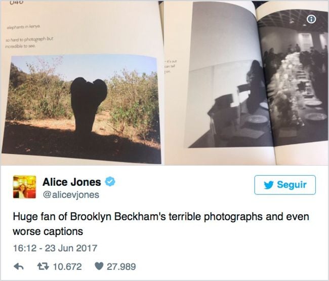 Brooklyn Beckham libro de fotografía