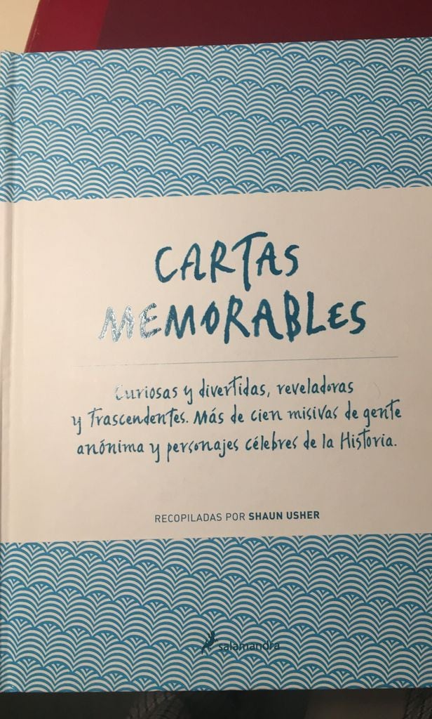 “Cartas Memorables”, de Shaun Usher, publicado por editorial Salamandra