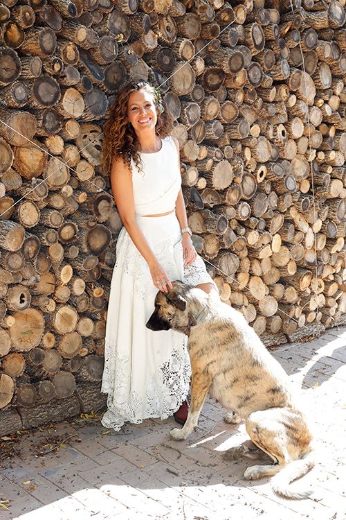 Boda con perro de Laura Madrueño