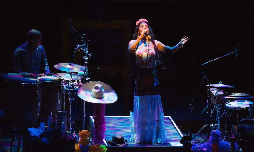 Lila Downs Performs At The Segerstrom Center For The Arts For Her \"Balas Y Chocolate Tour\"