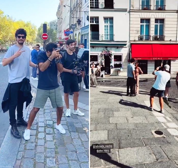 Sara Carbonero y Nacho Taboada en París