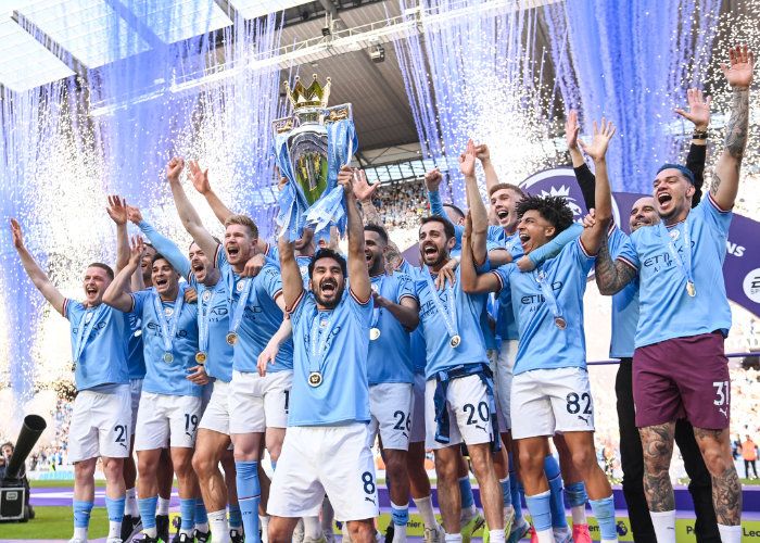 Manchester City ganador de la Premier League