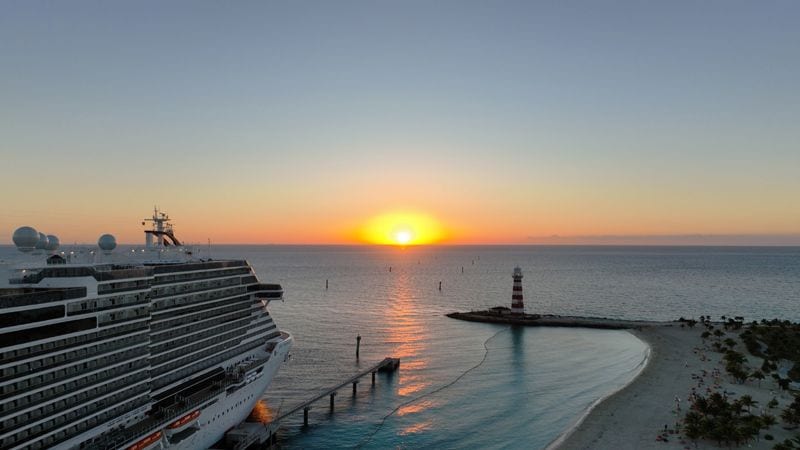 Luna de miel en un crucero