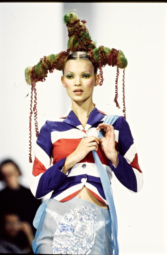 Kate Moss para John Galliano en 1993