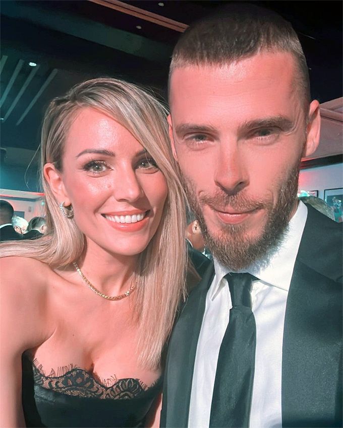 Edurne y David de Gea