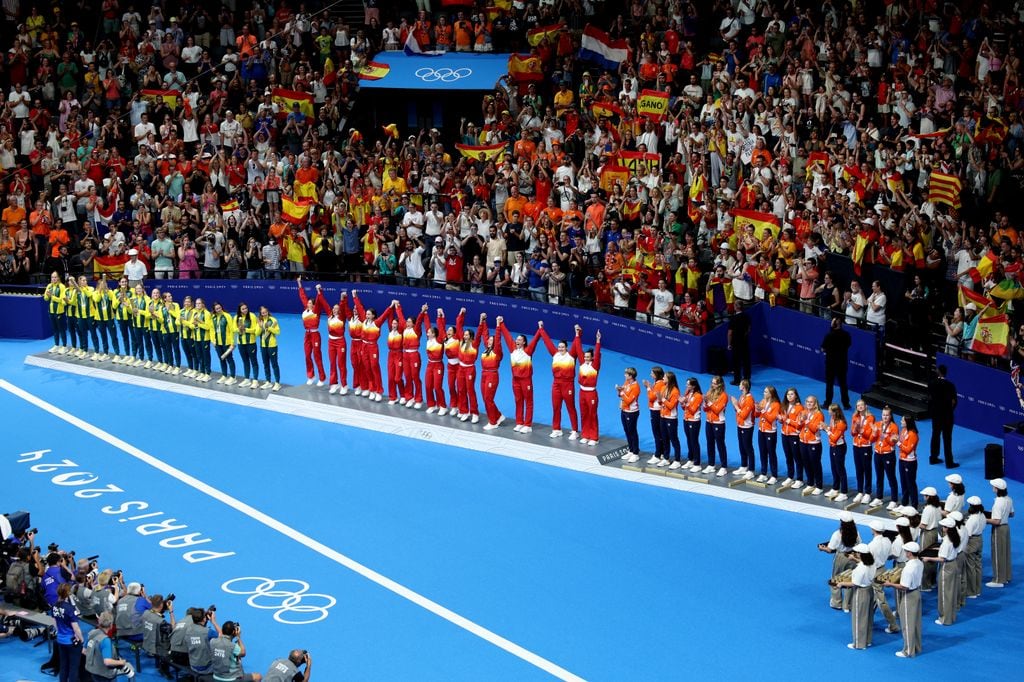 final waterpolo femenino. juegos olímpicos parís 2024