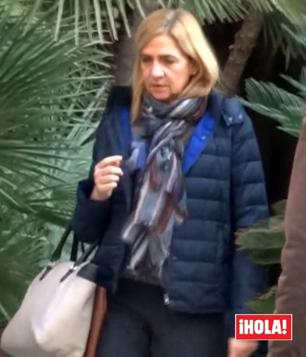 La infanta Cristina y su marido han visitado Barcelona a menos de un mes para que dé comienzo el juicio por el caso Nóos
