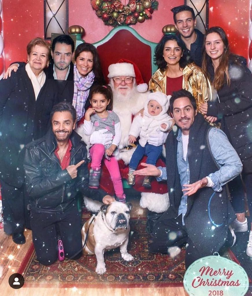 En 2018, con sólo 10 meses de edad, Kailani posó por primera vez con Santa.