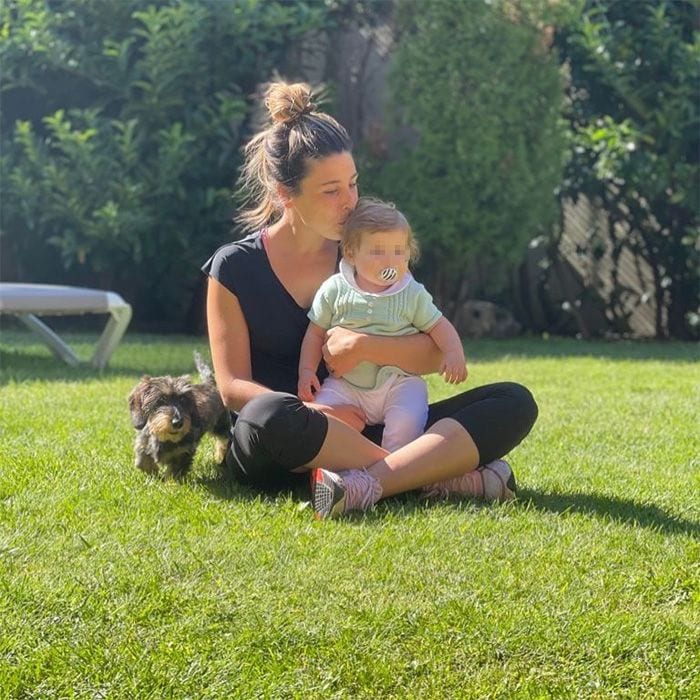 Valeria Ros con su hija Federica