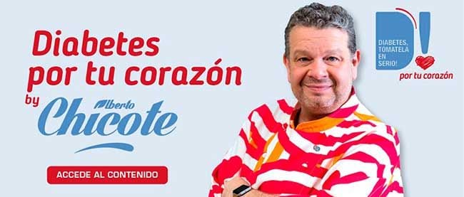 Alberto Chicote en diabetes por tu corazón