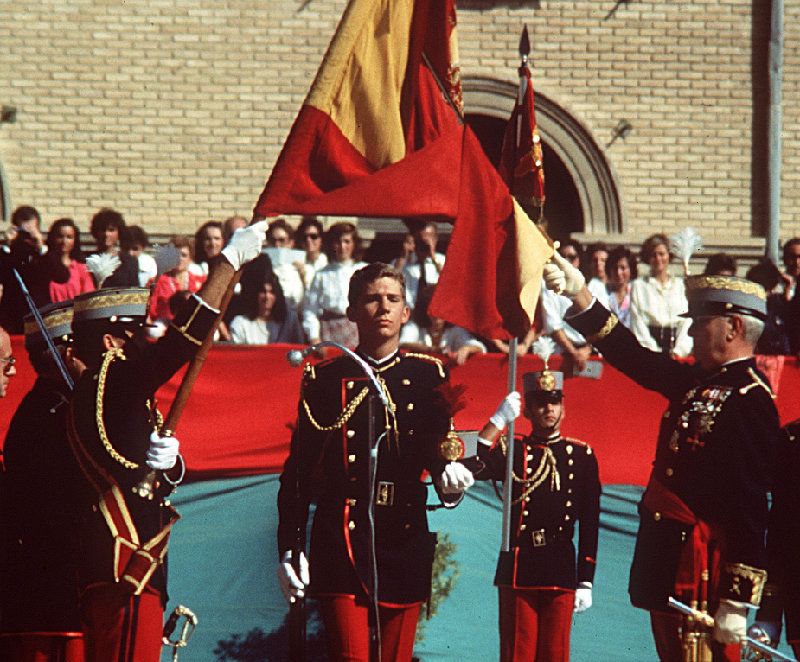 Jura de bandera del rey Felipe