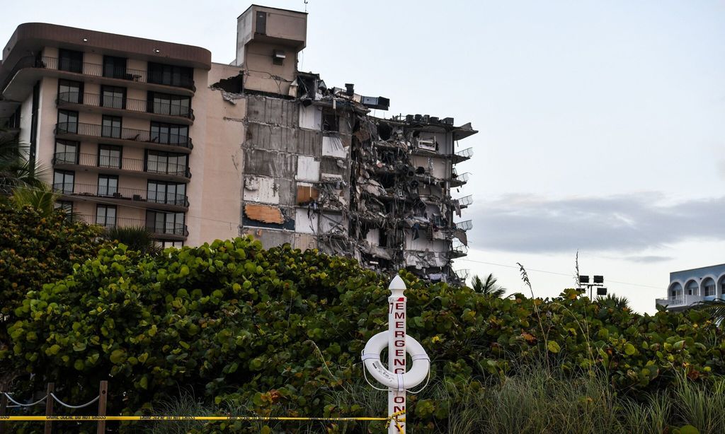 colapso edificio en miami beach