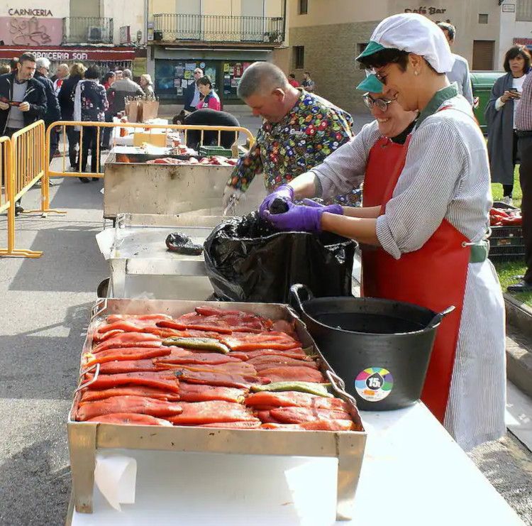 Fiesta del pimiento en Nájera, La Rioja