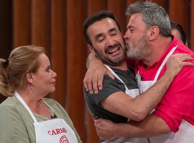 Juanma Castaño y Miki Nadal en 'MasterChef Celebrity'