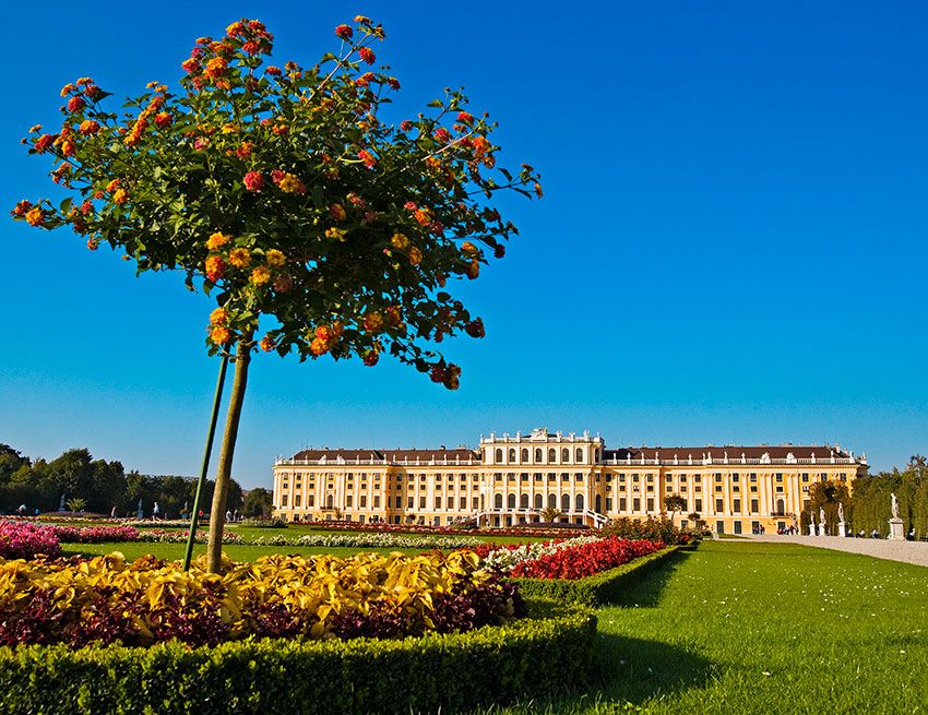 parque del palacio schonbrunn viena