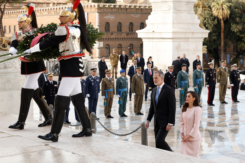 Los reyes FElipe y Letizia de visita de Estado en Italia 