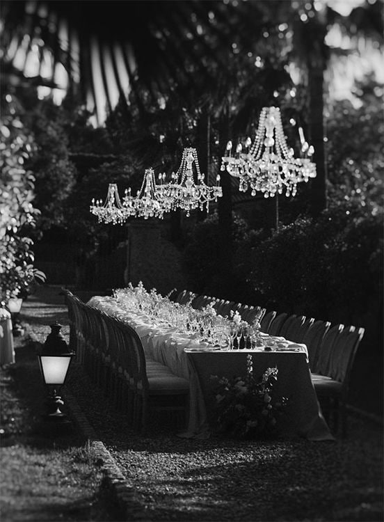 Decoración de banquete de bodas