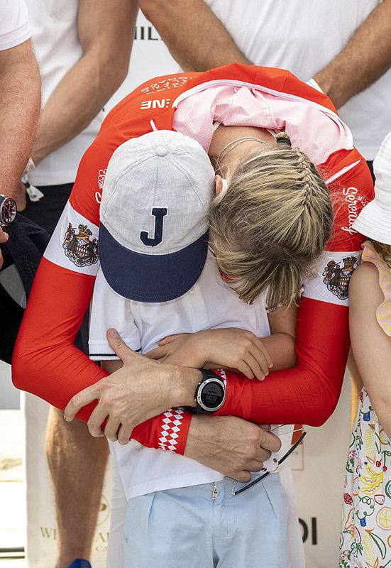 Charlene y Jacques de Mónaco