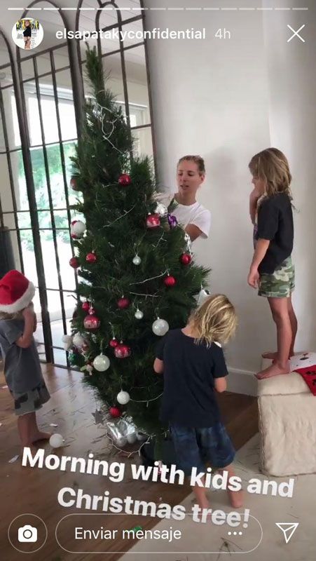 Elsa Pataky y sus hijos