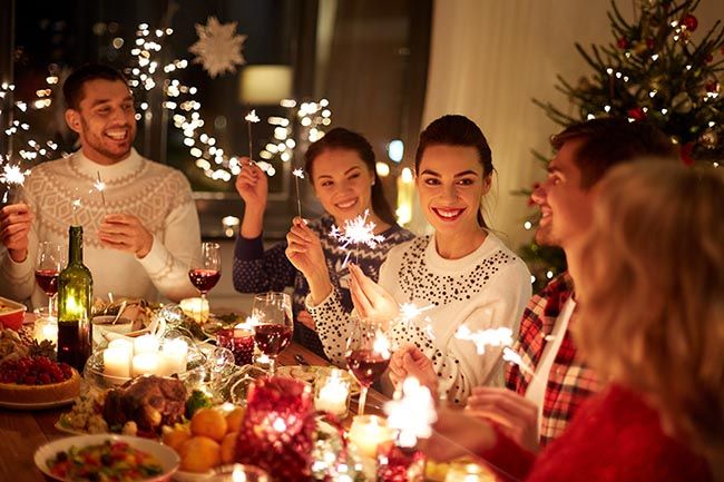 Cómo equilibrar las cenas de forma saludable entre las fiestas