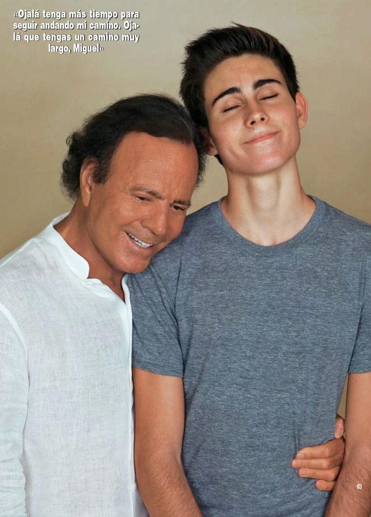 Julio Iglesias y su hijo HO4130