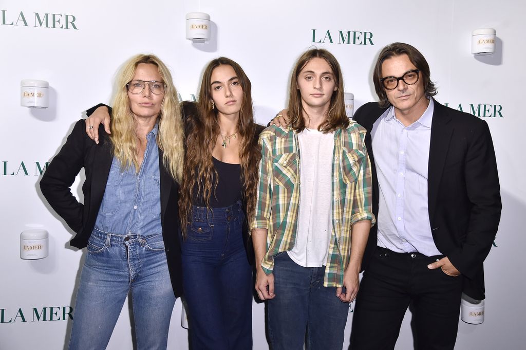 Mary Frey, Gray Sorrenti, Arsun Sorrenti y Mario Sorrenti asisten a La Mer by Sorrenti Campaign en Studio 525, octubre 2019 en Nueva York