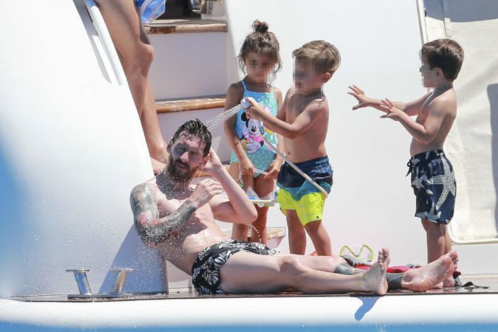 Messi en Ibiza