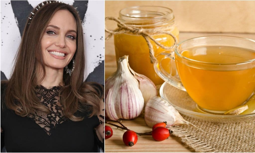 angelina jolie y su infusi n de ajo