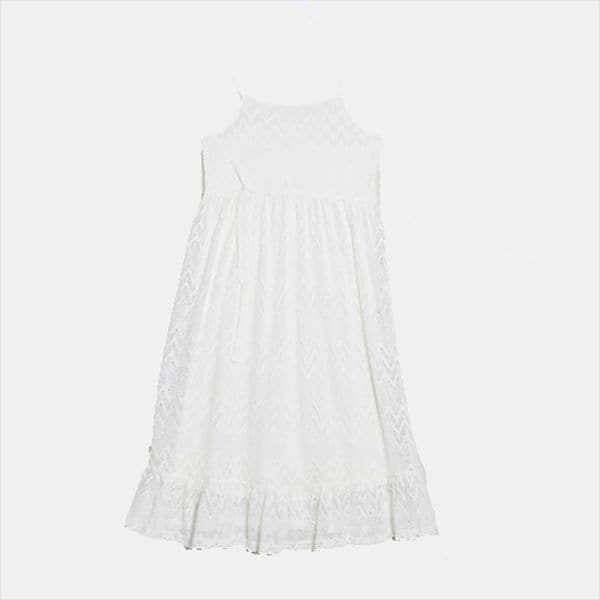 vestido corto blanco mama