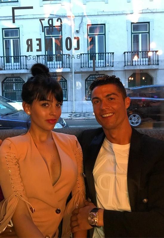 Georgina Rodríguez y Cristiano Ronaldo