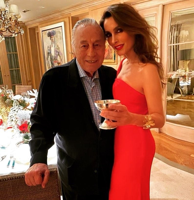 Paloma siempre ha sido muy cercana a su padre quien, en mayo próximo celebrará sus 92 años.