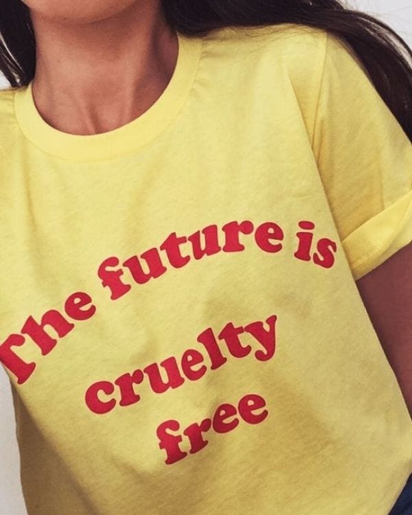 camiseta cruelty free