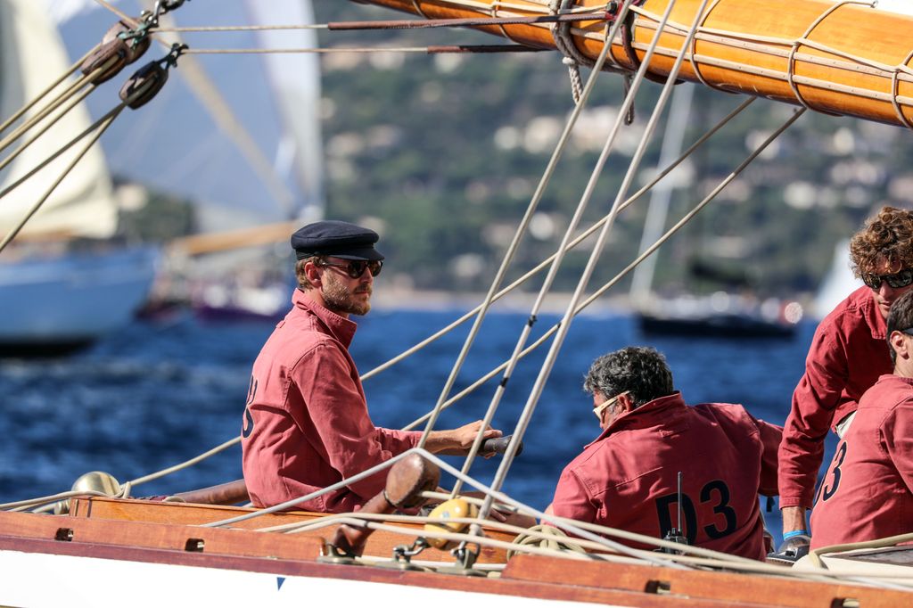 Pierre Casiraghi en 2018 en SAint Tropez 