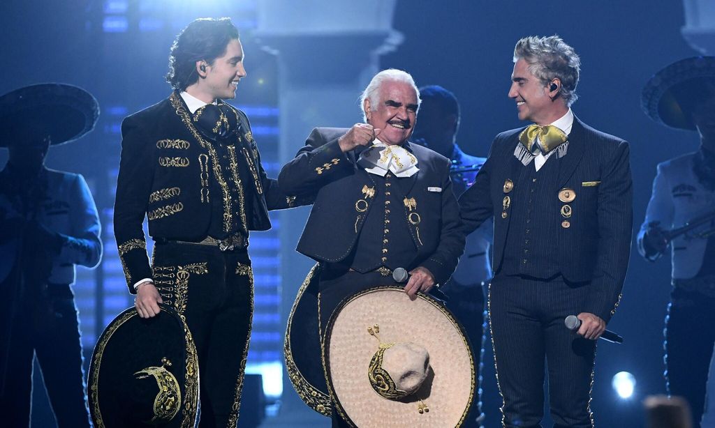 Alex, Vicente y Alejandro Fernández