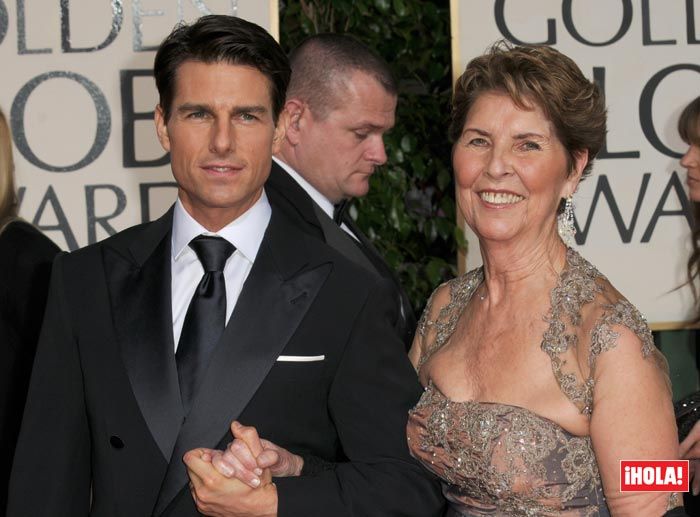 Tom Cruise y su madre Mary Lee