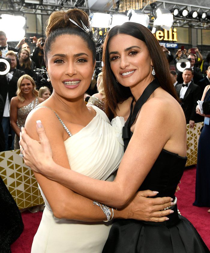 Salma Hayek y Penélope Cruz