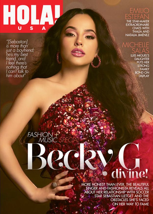 Becky G en HOLA! USA 