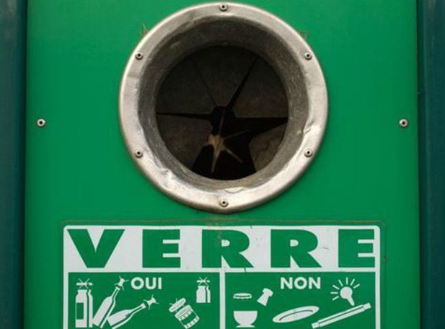 Contenedor verde