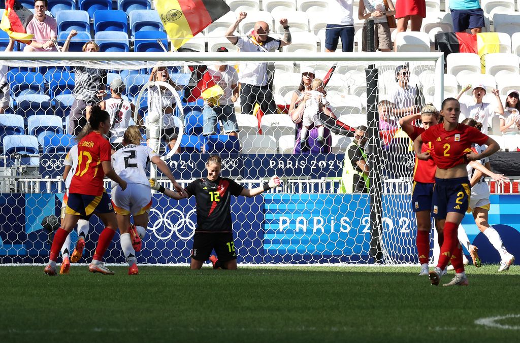 El partido de La Roja femenina contra Alemania en las Olimpiadas