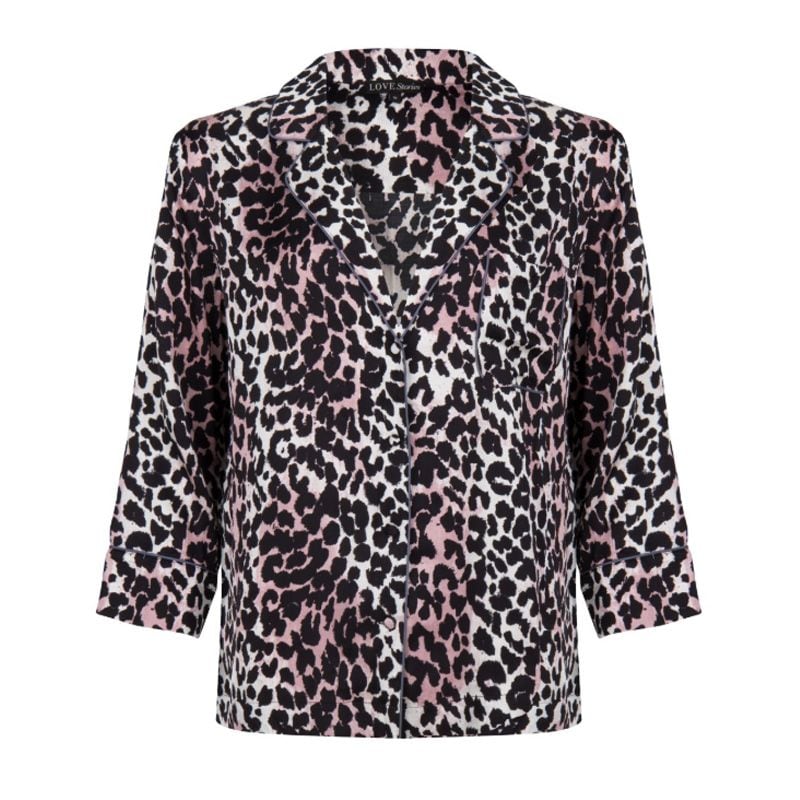 love stories blusa animal print