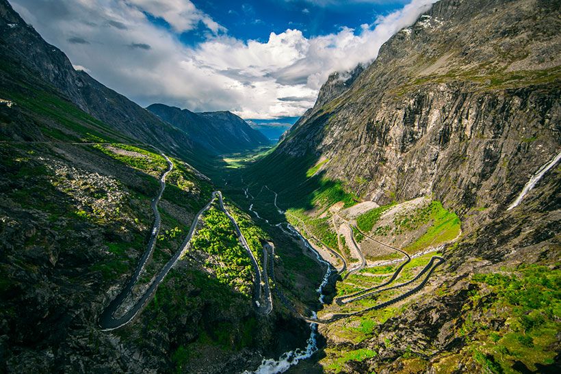 geiranger trollstigen escalera trolls noruega